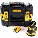 Dewalt - dcw 210 nt Ponceuse excentrique sans fil et sans balais 18V 125 mm + 1x Batterie 2,0 Ah + Coffret de transport - sans chargeur