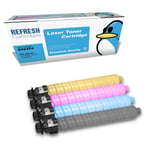 Refresh Cartridges Value Pack IM C400 Toner Compatible With Ricoh Printers