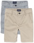 The Children's Place Boys' Chino Shorts, Pack of Two, MULTI, 5