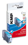 KMP C74 - Print cartridge ( replaces Canon CLI-521C ) - 1 x cyan