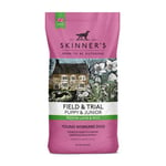 Skinner's Field & Trial Puppy Lamb & Rice – Complete Dry Food, Hypoallergenic, Supports Gut Health, Ideal for Larger Breeds, 15kg