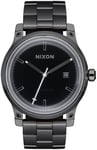 Nixon A12941420-00 Sort/Stål Ø42 mm