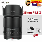 DHL Viltrox 35mm f/1.8 STM Auto Focus Full Frame Prime Lens for Nikon Z Z6 II Z7