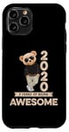 Coque pour iPhone 11 Pro 5ème anniversaire garçons filles 2020 original Awesome ours en peluche