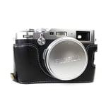 Fujifilm X100F kameraskydd genuin läder - Svart