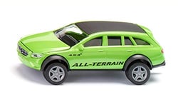 siku 2349, Mercedes-Benz Classe E All-Terrain 4 x 4², 1:50, Métal/plastique, Vert, Jouet pour enfants, Attelage de remorque et Capot ouvrable