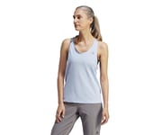 Adidas Juoksutoppi Fast Tank Top Blue Dawn Naisten l