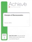 Achieve for Principles of Macroeconomics Six-months Access