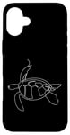 Coque pour iPhone 16 Plus Tortue One Line