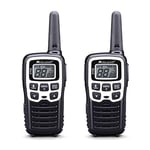 Midland XT50 Adventure, Radio Bi-Bande, Talkie-Walkie Professionnel à Charge Rapide, 24 Canaux PMR446, Rayon de 8 Km, 38 Tonalités CTCSS, Rechargeable avec USB, Blanc