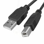 Usb Printer Data Cable Lead For Epson Expression Et-2500 Printer