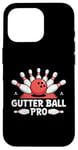 Coque pour iPhone 16 Pro Gutter Ball Pro Bowling Tenpin