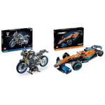 LEGO 42159 Technic Yamaha MT-10 SP, Kit de Maquette de Moto pour Adultes, Réplique Authentique & 42141 Technic La Voiture De Course McLaren Formula 1 2022: Modèle Réduit de Voiture de F1
