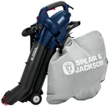 Spear & Jackson Corded Leaf Blower and Garden Vac - 3000W