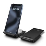 2in1 Fast Wireless Charger Stand For Apple AirPod iPhone 16 Pro Max Samsung S24+