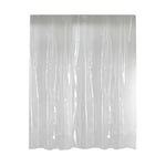 Rideau de douche transparent 180x90cm salle de bains