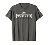 Sesame Street White Logo T Shirt T-Shirt