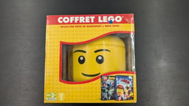 Coffret Lego inclus une boite de rangement + deux films Neuf