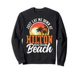 Beach Vacation Palm Trees Summer Hilton Head Island Sweatshirt