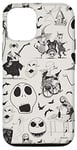 Coque pour iPhone 12/12 Pro Tim Burton L'Étrange Noël de Monsieur Jack Impression à l'encre