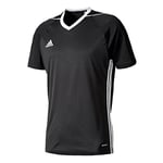 adidas Men's Tiro 17 Jsy Tee, Black (Black/White), 140