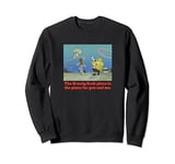 SpongeBob SquarePants SpongeBob Squidward Pizza Sweatshirt