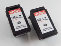 2 Black Ink Cartridges for Canon Pixma TS3452 TS3453 TS3355 TS3450 TS3352 TS3451