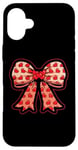 Coque pour iPhone 16 Plus Valentines Day Coquette Bow Cute Heart Ribbon Love Retro