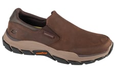 chaussures basses Homme, Skechers Respected - Calum, Marron