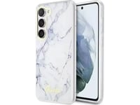 Guess Mobilskal För Samsung Galaxy S23 Plus Guhcs23mpcumah Vit Hc Pu/Tpu Marble