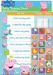 Paper Projects 01.70.30.022 Peppa Pig Potty and Toilet Training Reward Chart and 56 Sparkly Stickers, Pink