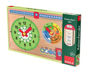 Jumbo Jeux d51319 – Calendrier Horloge GOULA, Jeux et Puzzles