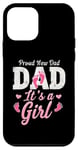 iPhone 12 mini Proud New Dad It's A Girl New Dad Announcement Case