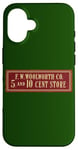 Coque pour iPhone 16 Ancien magasin Woolworth