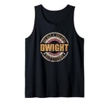 Mens Dwight The Man The Myth The Legend First Name Dwight Tank Top