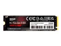 SILICON POWER UD80 - SSD - 250 GB - inbyggd - M.2 2280 - PCIe 3.0 x4 (NVMe)