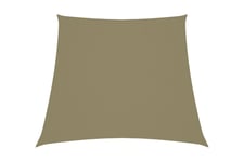 Aurinkopurje Oxford-kangas puolisuunnikas 4/5x3 m beige -