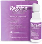 Regaine for Women Regular Strength Scalp Solution (1X 60Ml Bottle), Hair Regrowt