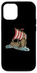 Coque pour iPhone 13 Bateau viking nordique Drakkar