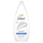 Dove Hydrate Body Wash Body Cleanser shower gel with plant-based moisturisers for softer, smoother skin after one shower 720 ml