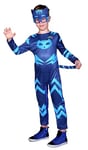 Catboy costume déguisement baby garçon original PJ Masks Pyjamasques (Taille 2-3 ans) avec masque