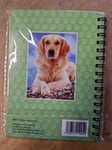 Golden Retriever notebook Golden Retrievers Notebooks Dog lined A6 Notepad Dogs