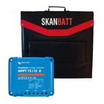 SKANBATT Solcellepanel Pakke Portabelt 220W - 2370x660x4mm - Victron 15A MPPT