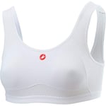 CASTELLI 4518550 ROSSO CORSA BRA Women's Sports bra WHITE BLACK M