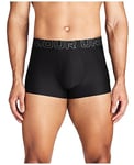 Under Armour Men's Standard Performance Tech 3-inch Boxerjock Multi-Pack, Black Solid - Core 3-pack, M