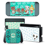 Peau D'autocollant De Protection D'écran Animal Crossing, Pour Nintendo Switch Ns Console Dock, Chargeur, Support, Support Joycon Contrôleur Peau (5541)