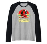 Vintage Gaming Video Game Players Teenage Boys Men Gamer Raglan Baseball Tee