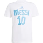 adidas Messi N&N G T-skjorte Barn - Hvit - str. 164