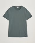 Filippa K Roll Neck Crew Neck T-Shirt Green Grey