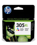 Original HP 305XL Colour Ink Cartridge For DeskJet 2722e Printer 3YM63AE